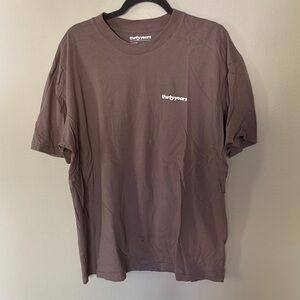 Thirty Years Women's Brown Short Sleeve Tee